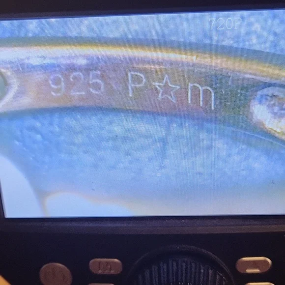 Pink Halo Ring with Accent Stones - Picture 7 of 7